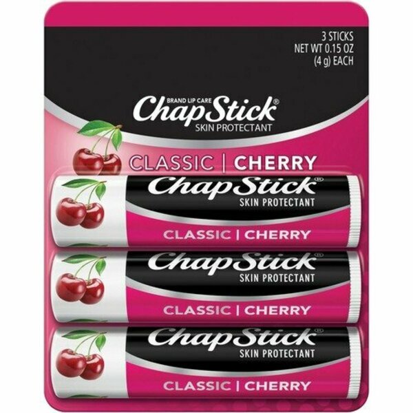 Glaxosmith Kline Cnsmr Hlth Lip Balm, ChapStick, Cherry, 0.45 oz, Clear GKC70530